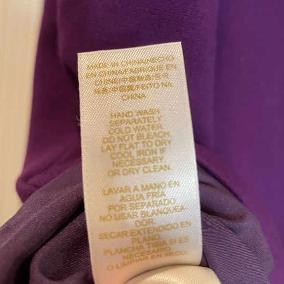 Kate Spade ♠️ 60’s Mod Plum Purple Skirt - Picture 6 of 8